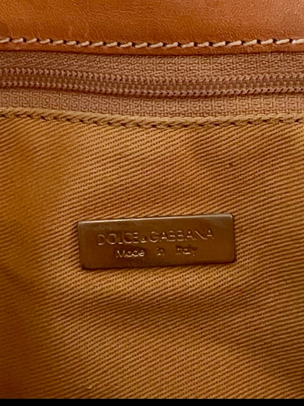 DOLCE & GABBANA Denim & Leather Slouchy Hobo Shoulder Bag VTG Y2K - Picture 12 of 16
